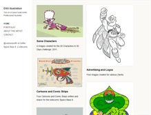 Tablet Screenshot of dssillustration.com